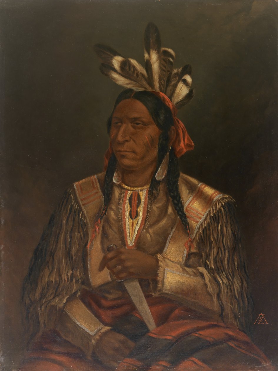 Keokuk Dikkatli Tilki, Junior, yak. 1876-1899. by Antonio Zeno Shindler