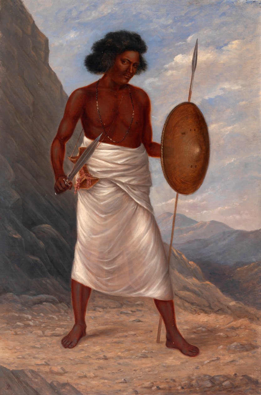 Somalili Adam, ca. 1893. by Antonio Zeno Shindler