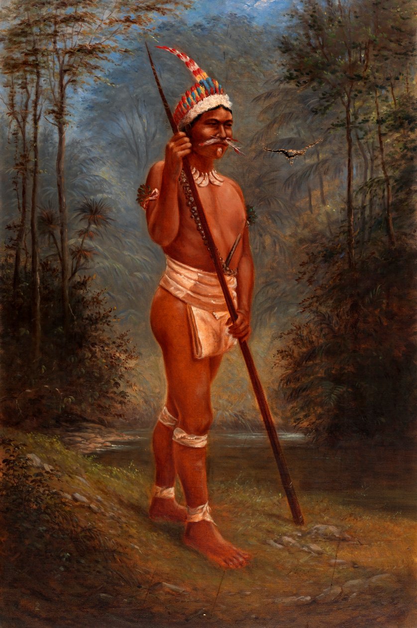 Zaparo Stoku, ca. 1893. by Antonio Zeno Shindler