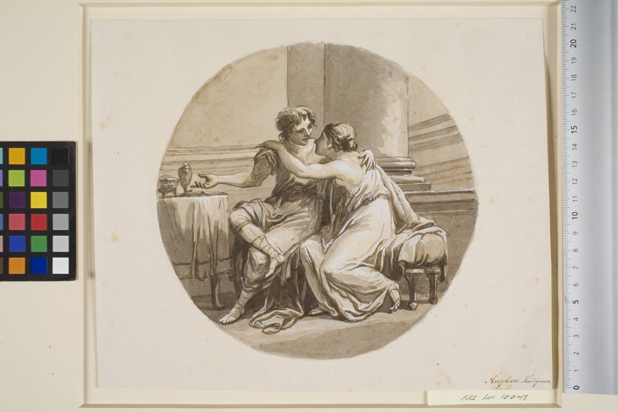 Bir iç iki sevgili by Antonio Zucchi
