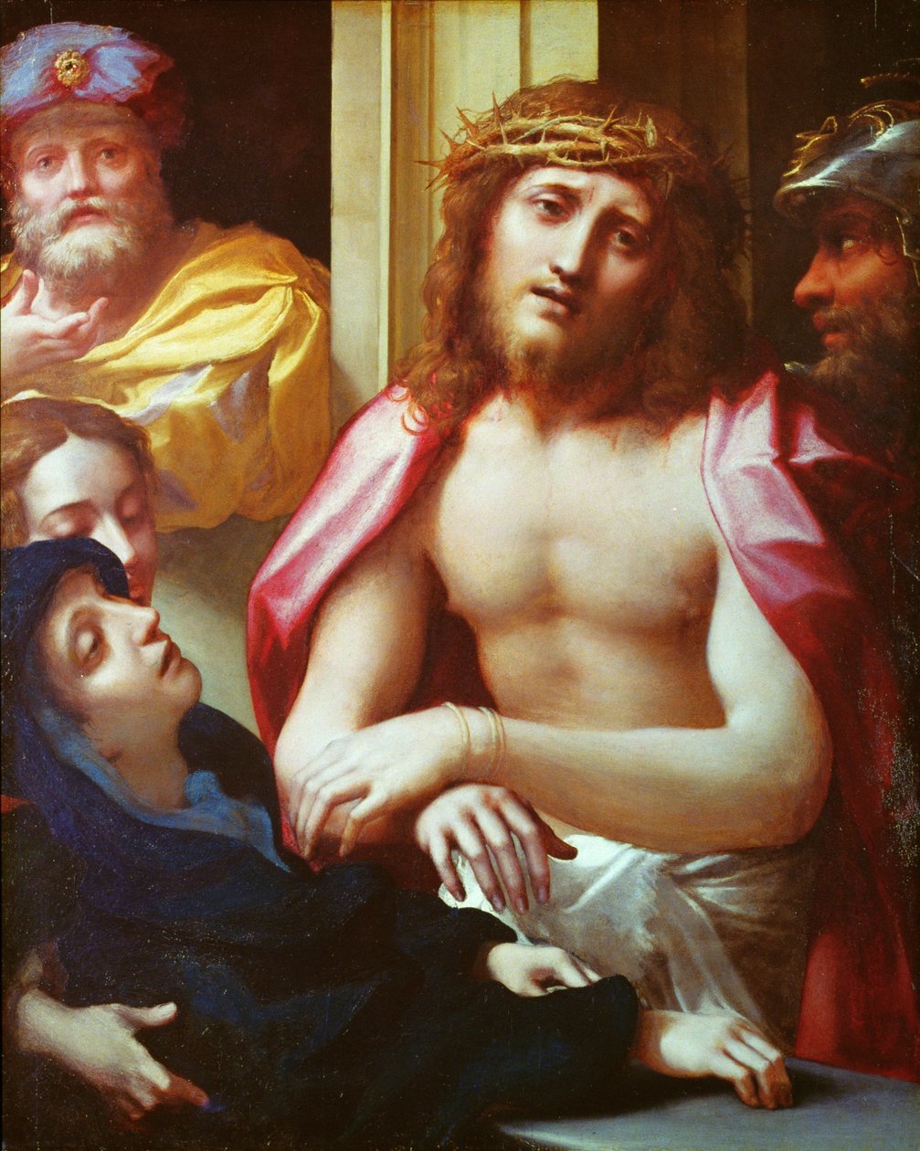 İnsanlara Sunulan İsa (Ecce Homo) by Antonio da Correggio