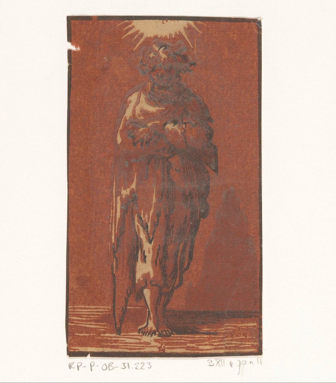 Aziz Jude Thaddeus İsa ve Oniki Havariler (dizi başlığı) by Antonio da Trento (attributed to)