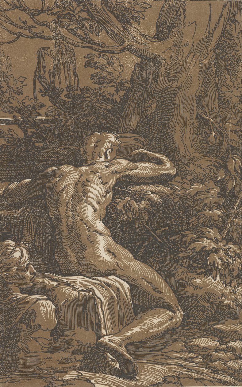 Oturan adam, Narcissus