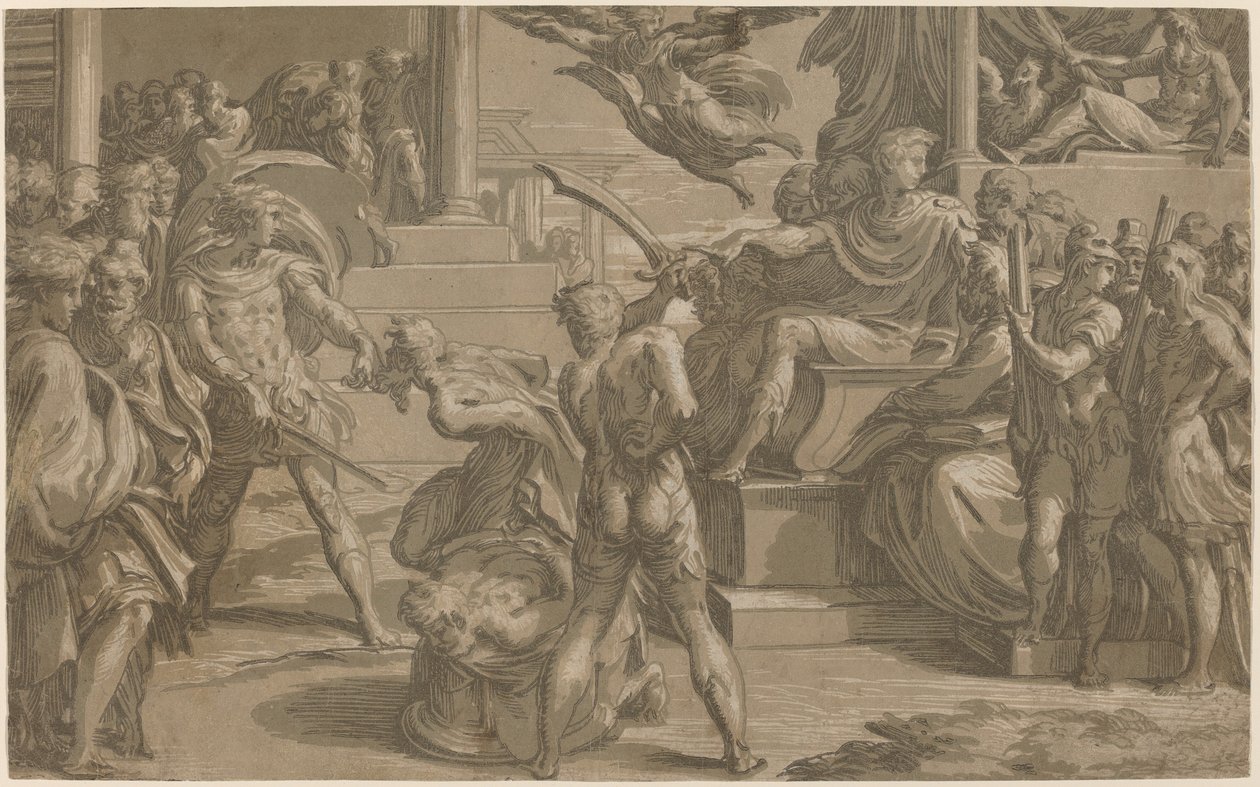 Aziz Peter ve Paul Şehitliği [recto], c. 1530. by Antonio da Trento