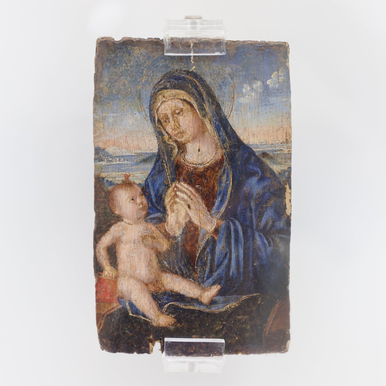Madonna ve Çocuk, Antonello de Saliba (tablo) by Antonio de Saliba