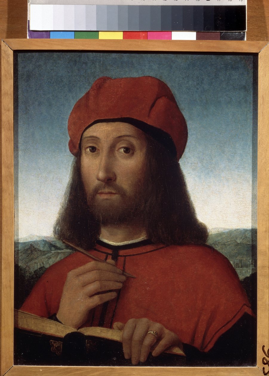 Bir adamın portresi (Bir adamın portresi). Antonello de Saliba