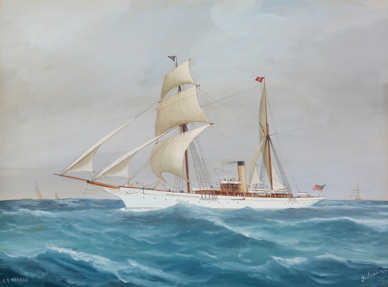 S.Y. Narada, 1905 by Antonio de Simone