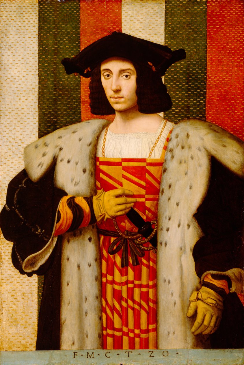 Trivulzio Ailesinin Beyefendisi by Antonio di Bernadino Contino