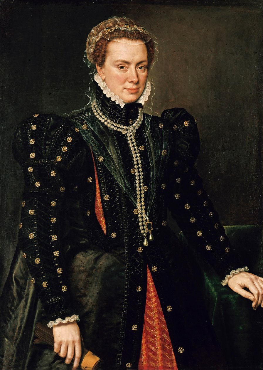 Margaret, Parma Düşesi by Antonis Mor