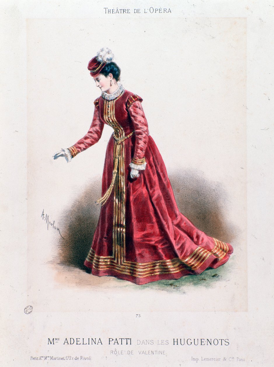 Şarkıcı Adeline Patti