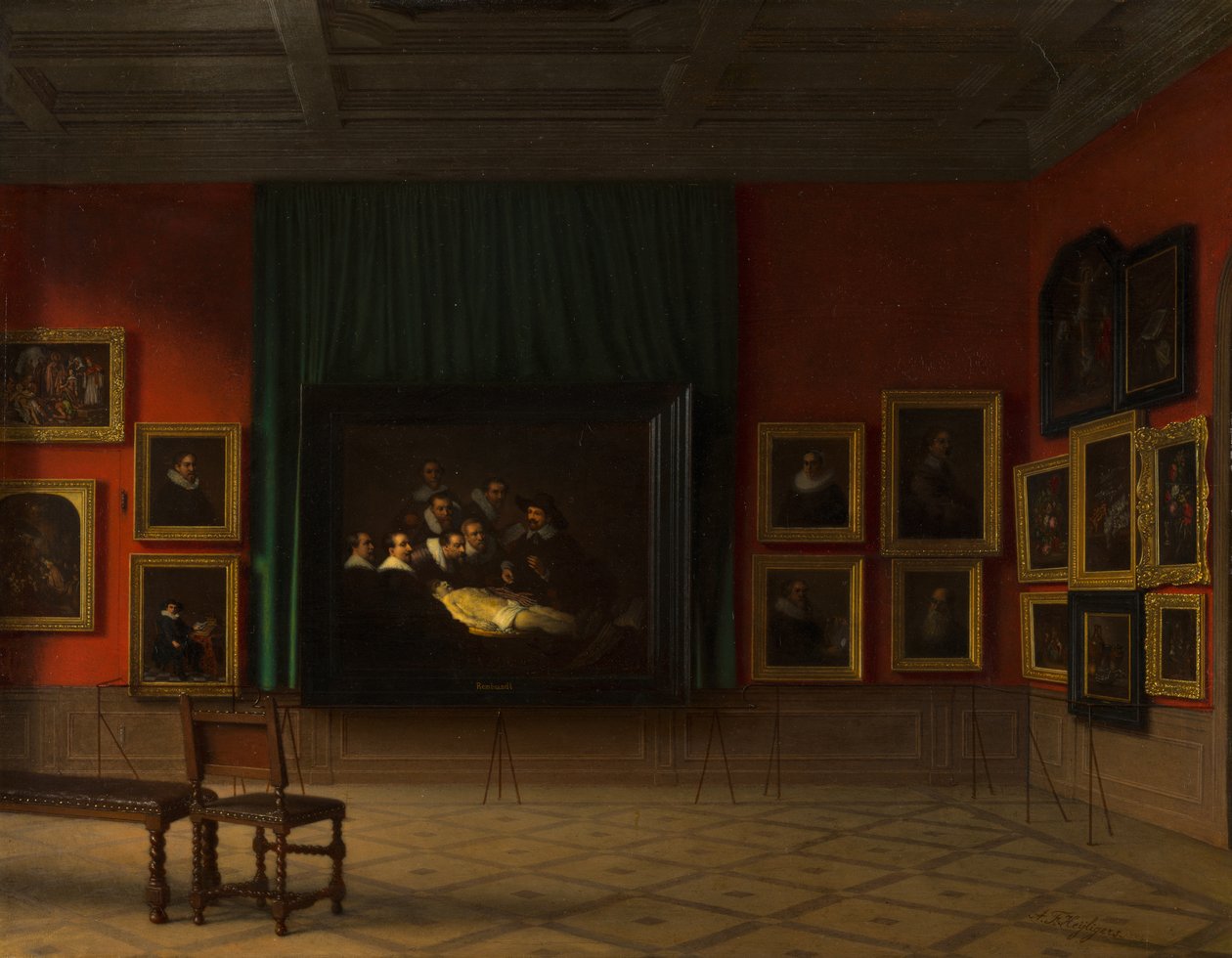 1884 yılında Mauritshuis