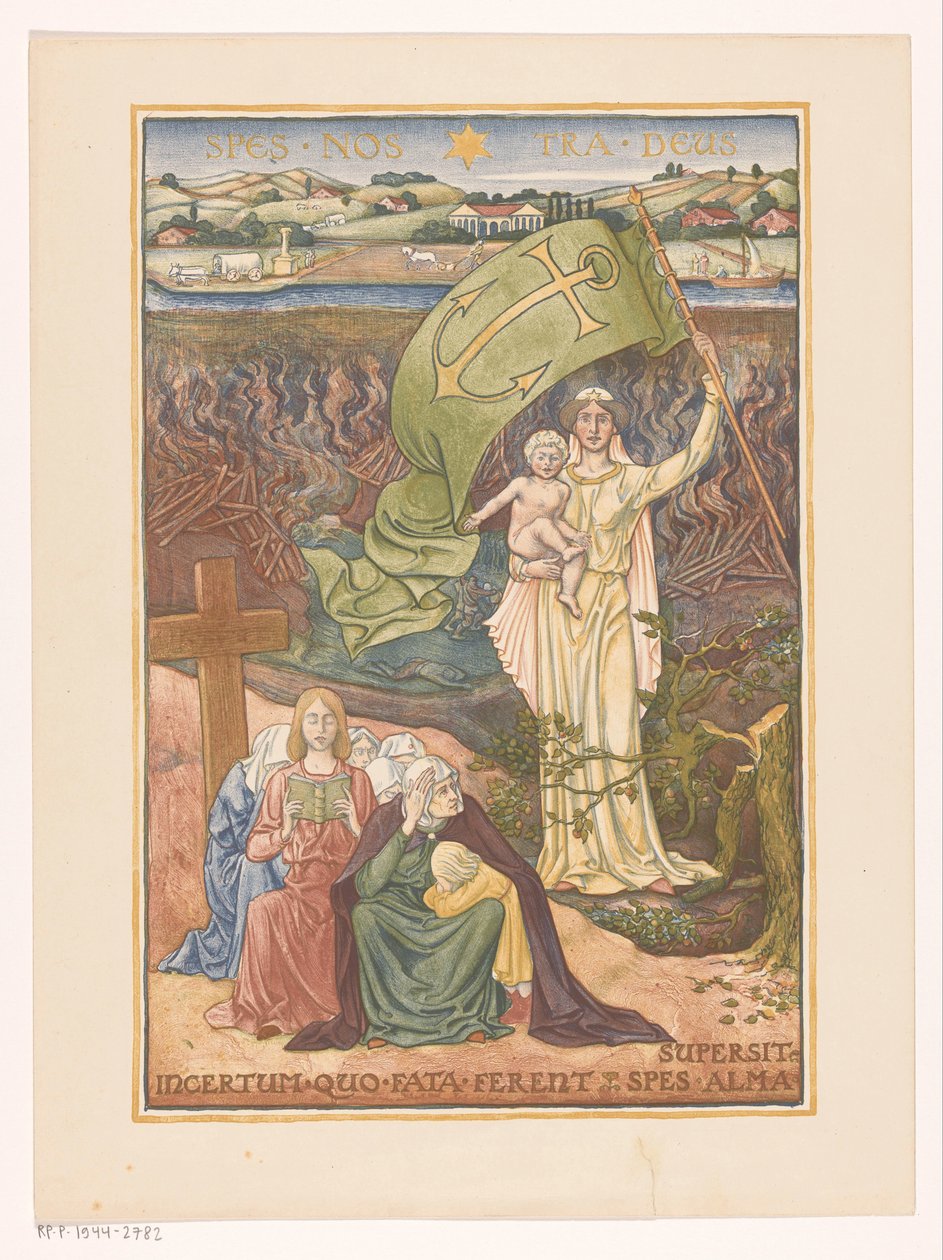 Transvaal resmi (orijinal başlık) by Antoon Derkinderen