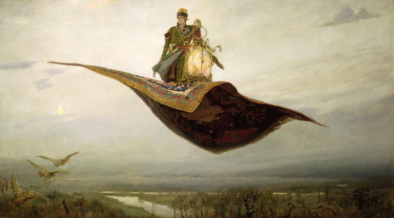 Sihirli Halı, 1880 by Apollinari Mikhailovich Vasnetsov