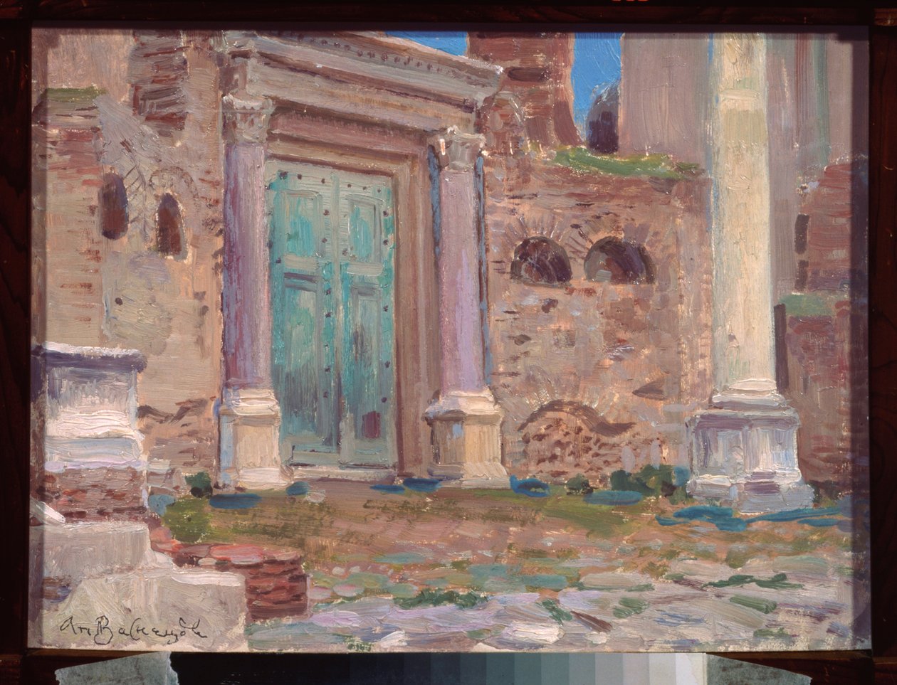 Le Temple de Janus a Rome (İtalya) (Roma