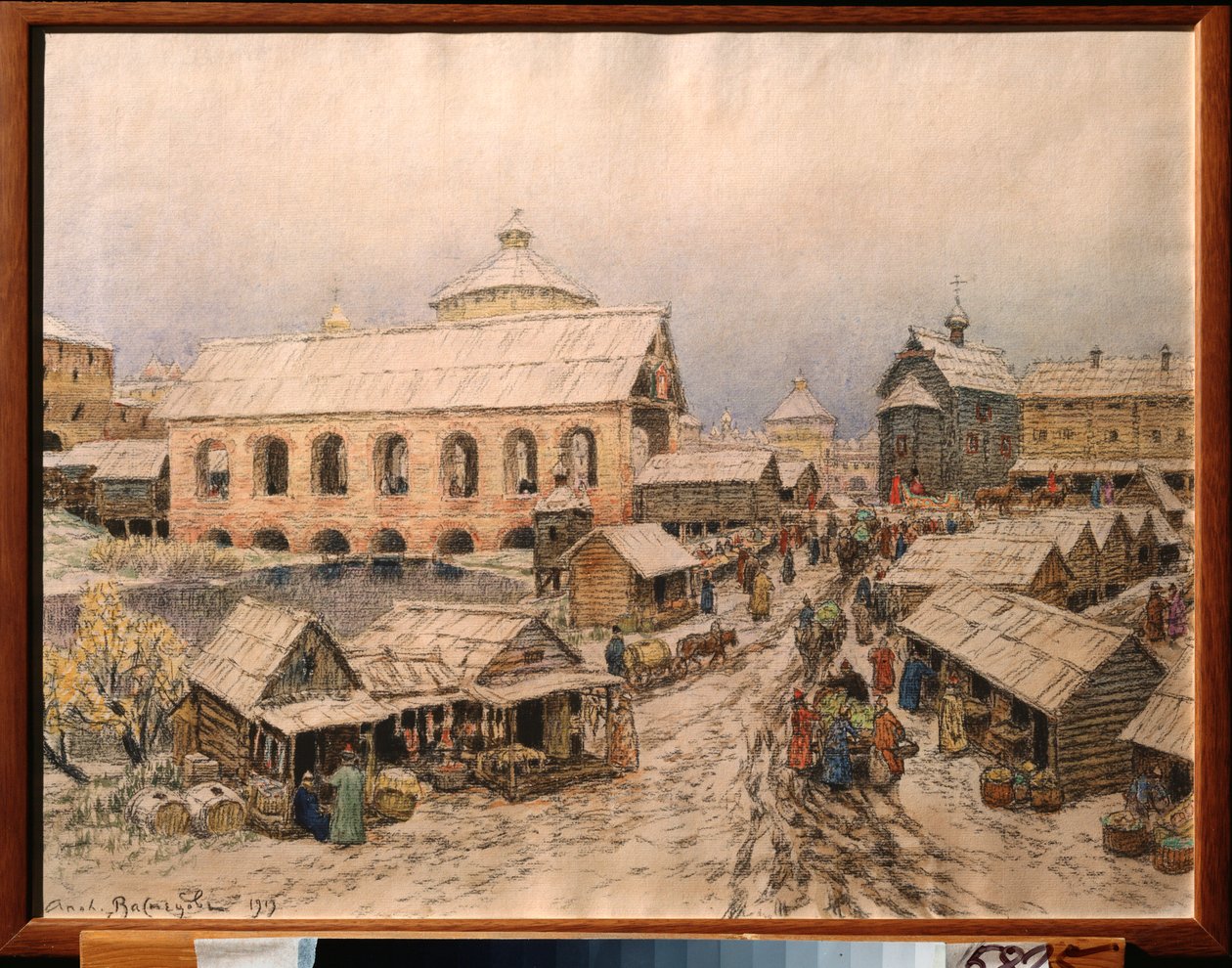Moskova 17. yüzyıl, Diriliş Köprüsü - Appolinari Mikhaylovich Vasnetsov