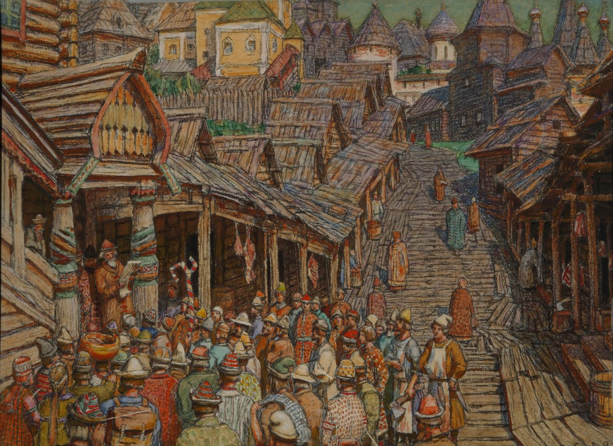 ferman okumak by Apollinari Mikhailovich Vasnetsov