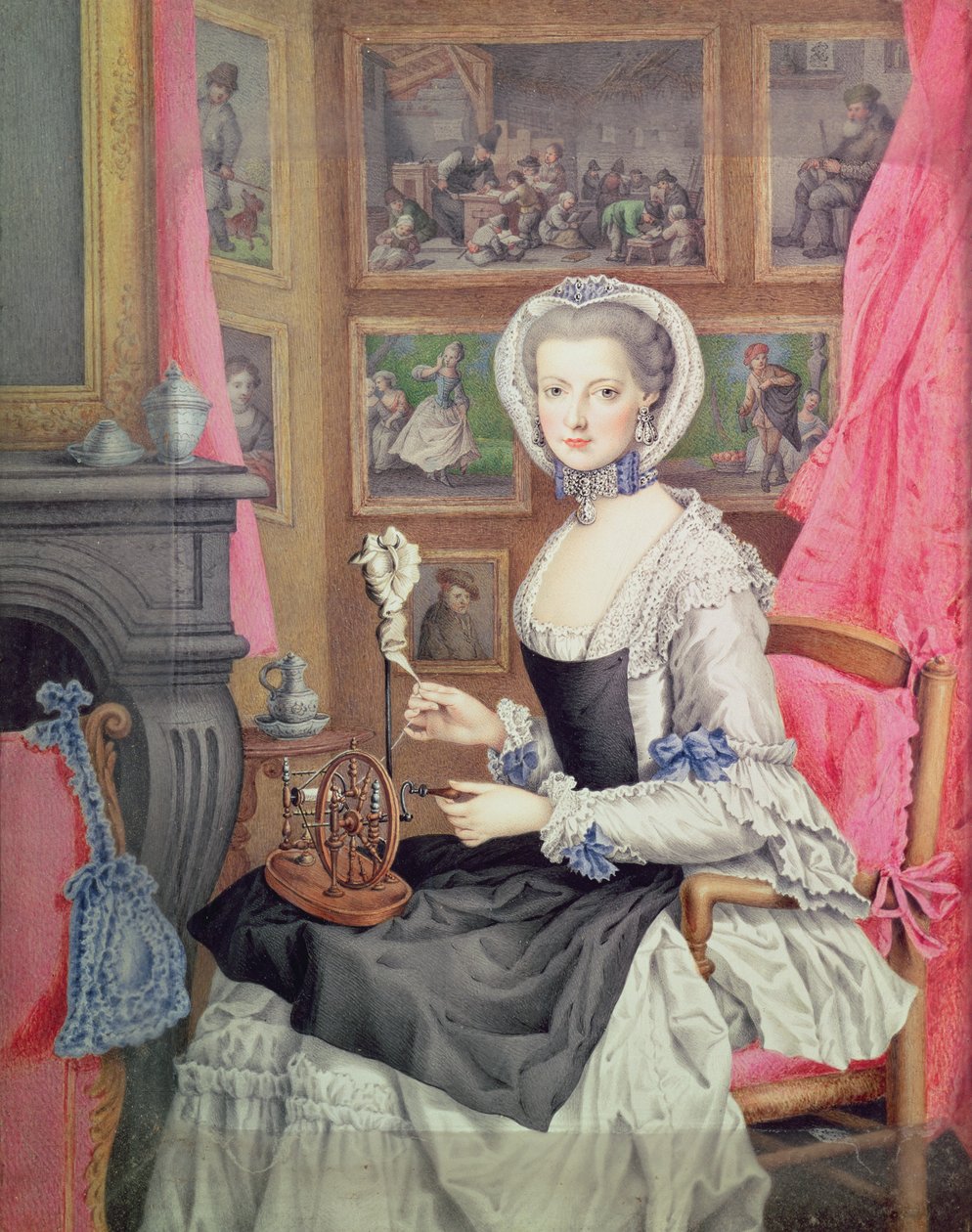 Otoportre, 1776 by Archduchess of Austria Maria Christine