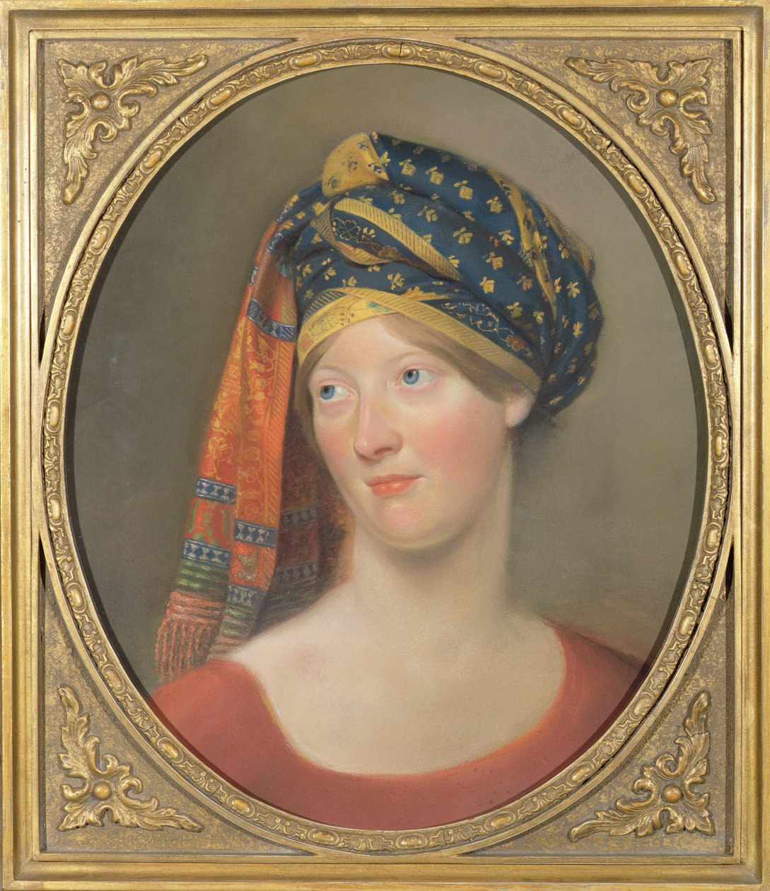 Leydi Charlotte Campbell (1775-1861) portresi c.1802 by Archibald Skirving