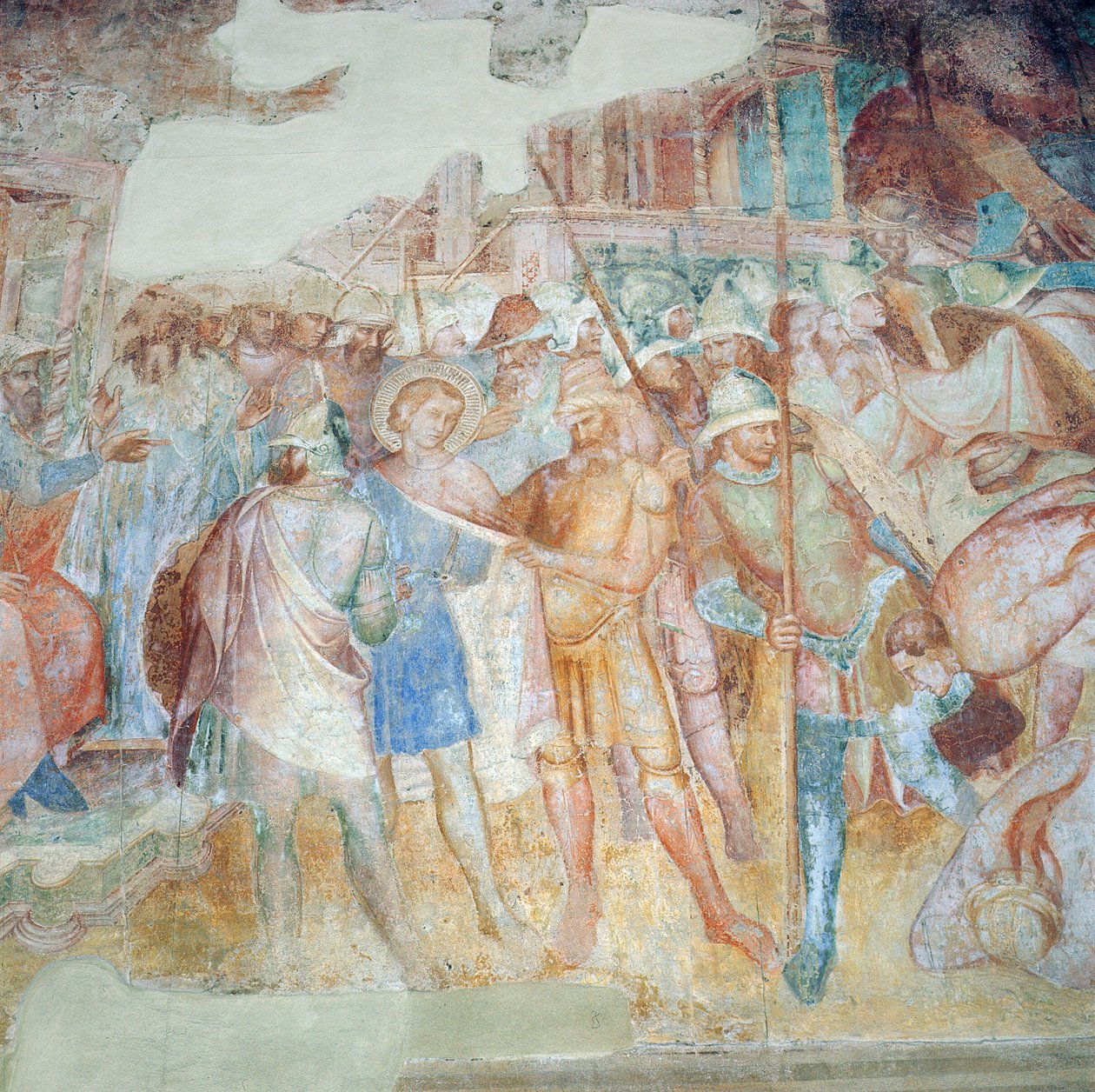 Aziz Ephysius Mahkûm Edildi, c.1390 (fresk) by Aretino Luca Spinello or Spinelli