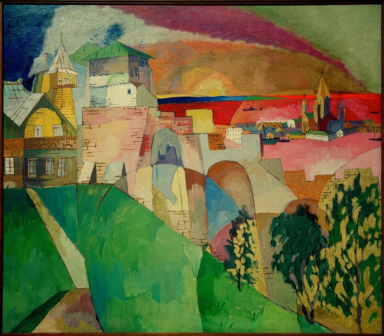 Nijniy Novgorod by Aristarch Wassiljewitsch Lentulow