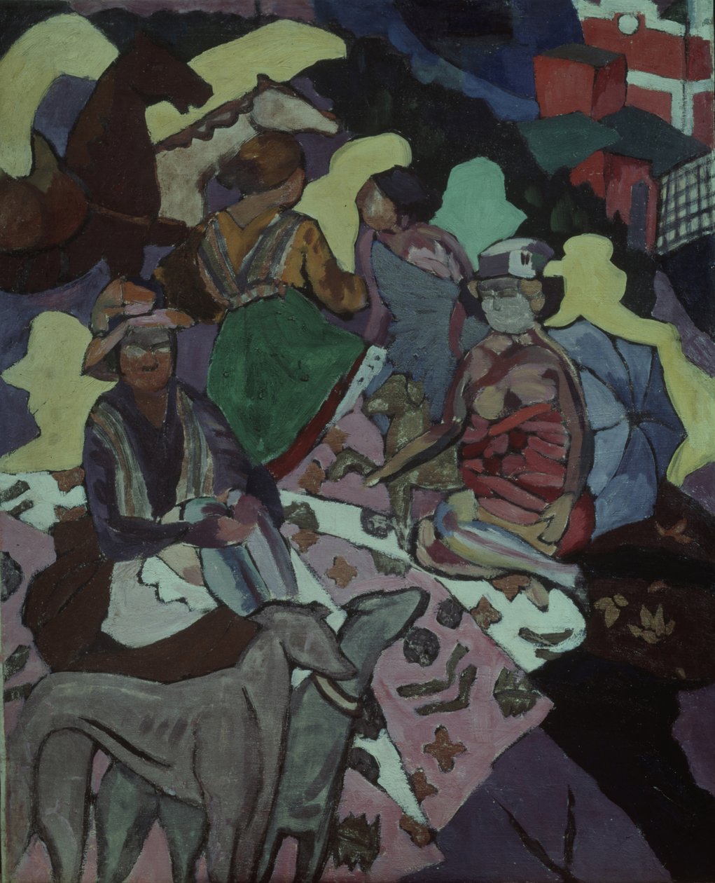 Deniz kenarında, 1915-1916 by Aristarkh Vasilievic Lentulov
