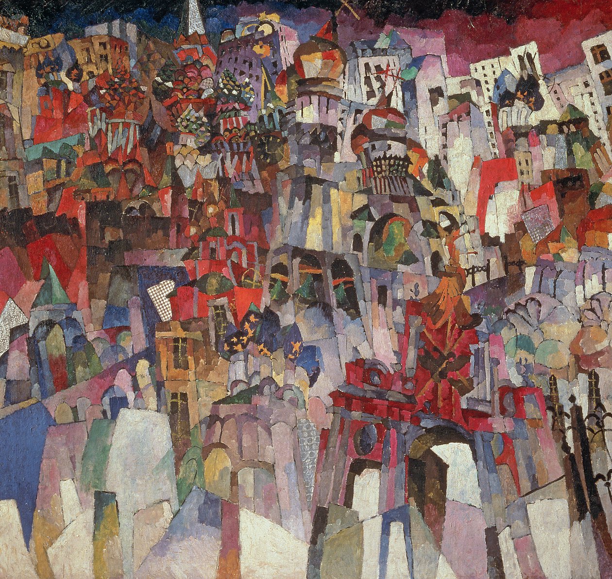 Moskova by Aristarkh Vasilievic Lentulov