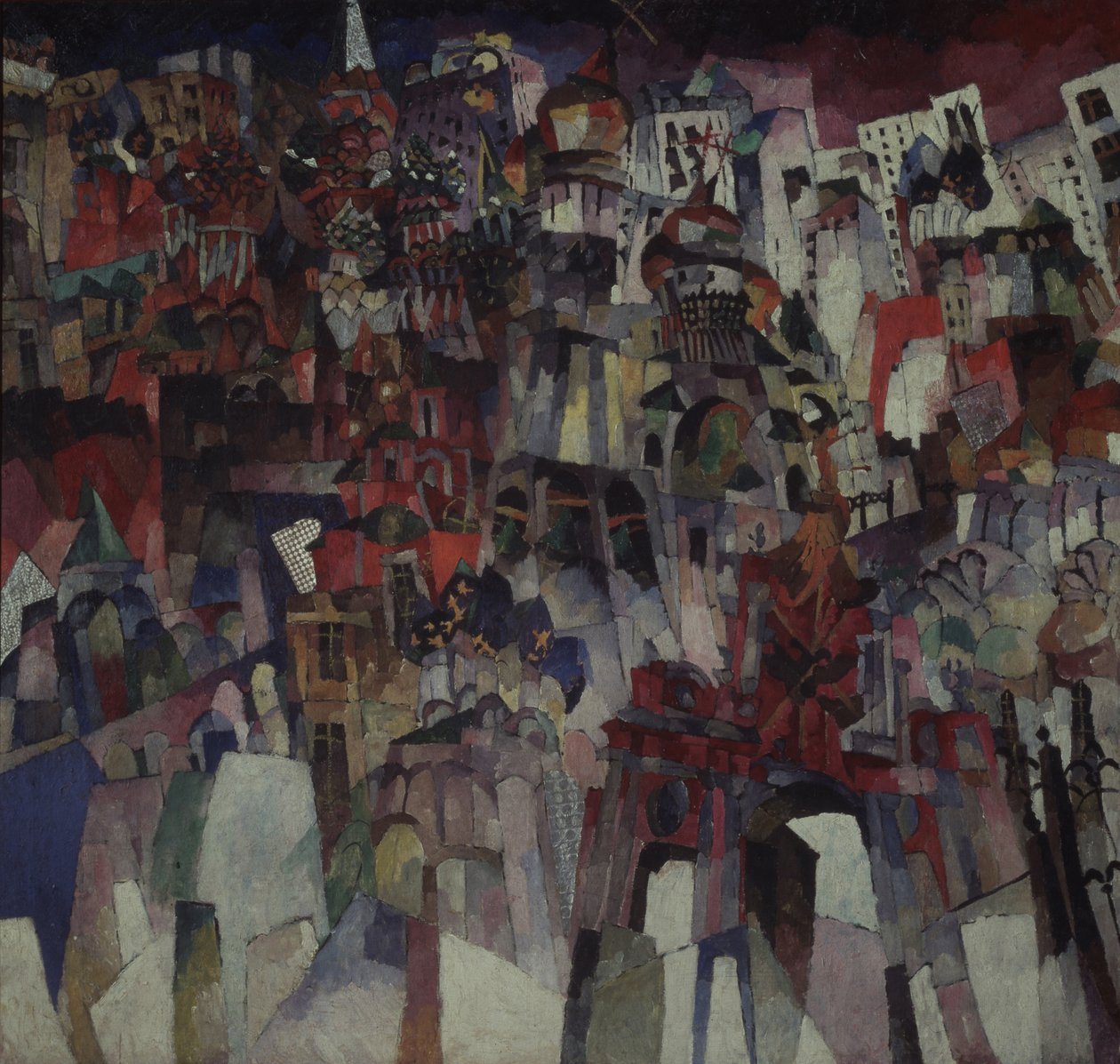 Moskova, 1913 by Aristarkh Vasilievic Lentulov