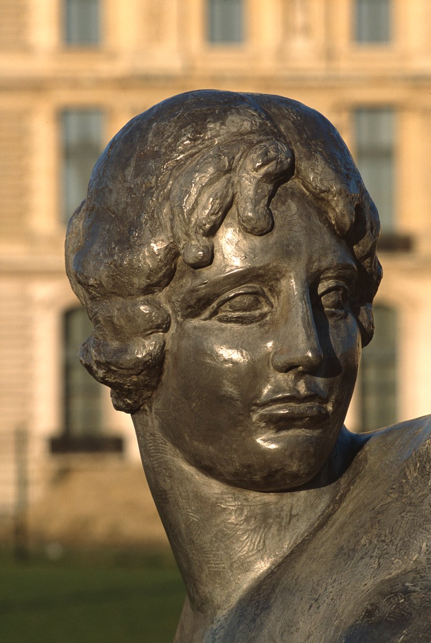 The Air, detay, 1938 (bronz) by Aristide Maillol