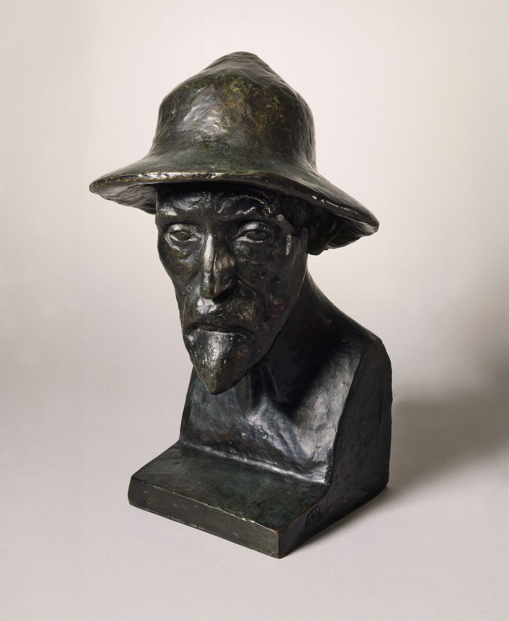Auguste Renoir büstü, c. 1907 (tuval üzerine yağlı boya) by Aristide Maillol