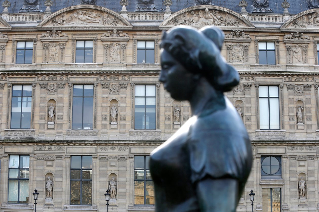 Tuileries bahçesi, Aristide Maillol, bol dökümlü Pomone by Aristide Maillol