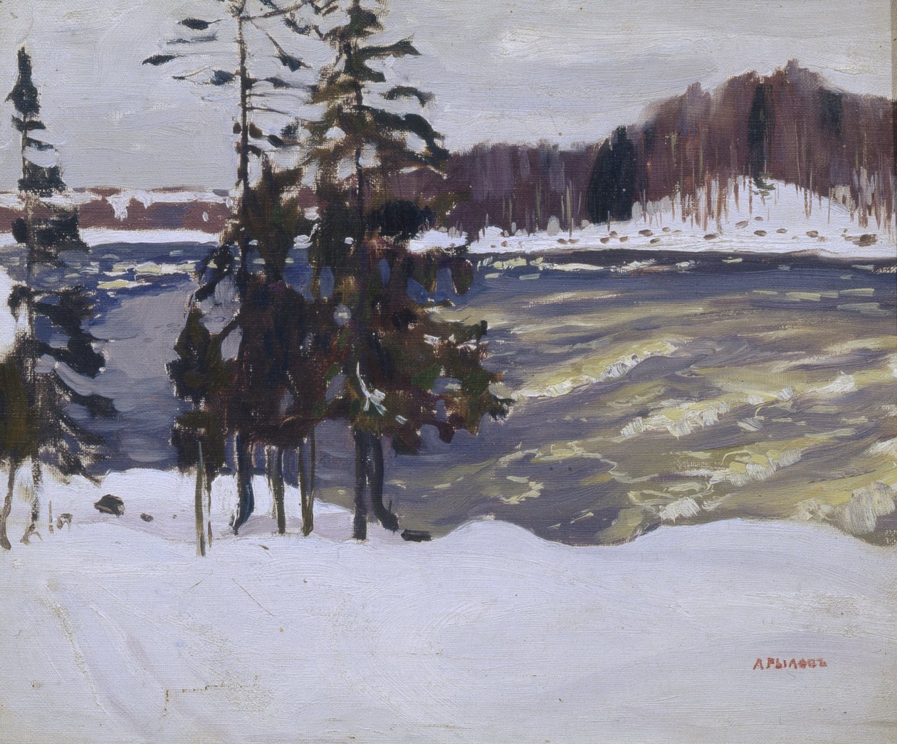Imatra, 1912 by Arkadij Aleksandrovic Rylov