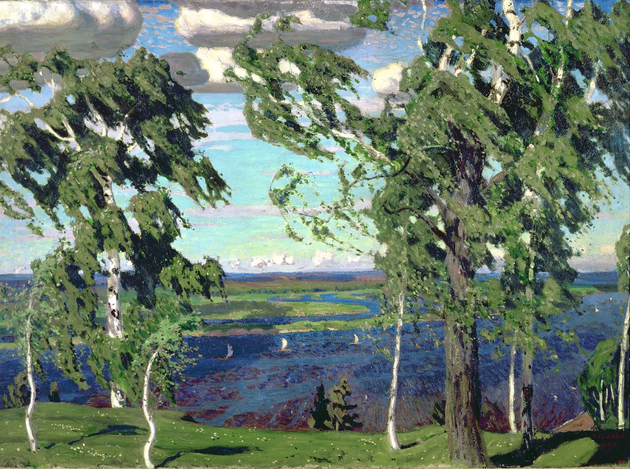 Yeşil Duygu, 1904 by Arkadij Aleksandrovic Rylov