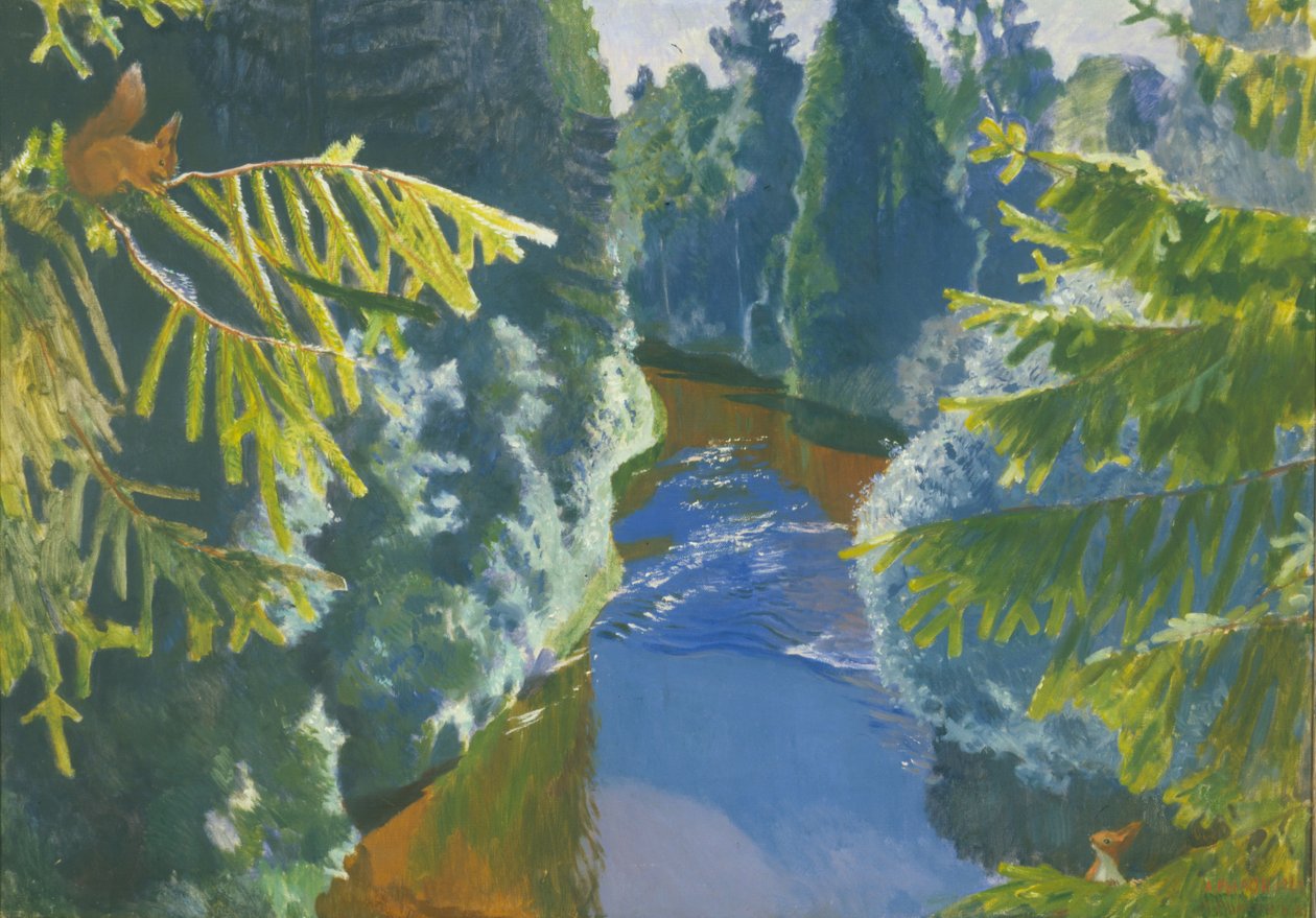 Orman Nehri, 1929 by Arkadij Aleksandrovic Rylov