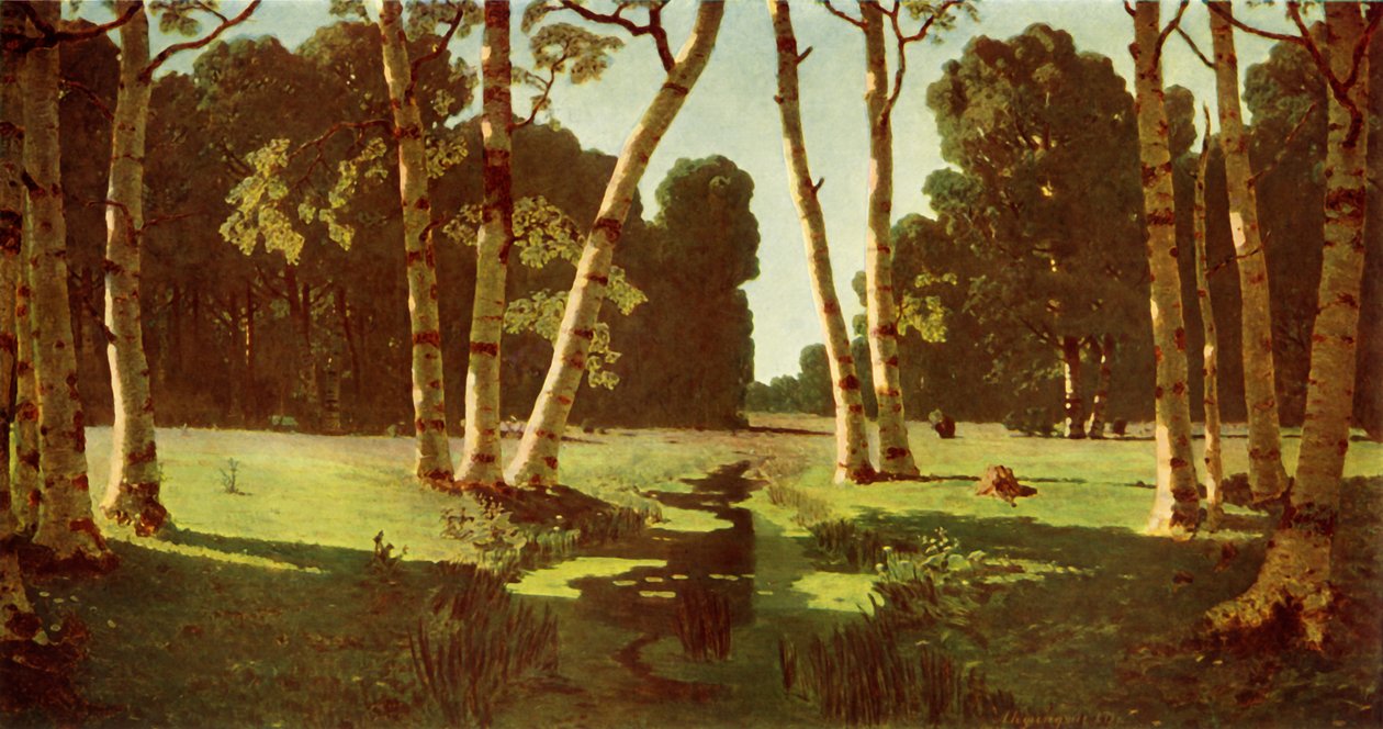 Birchwood, 1879, 1965. by Arkhip Ivanovich Kuindzhi