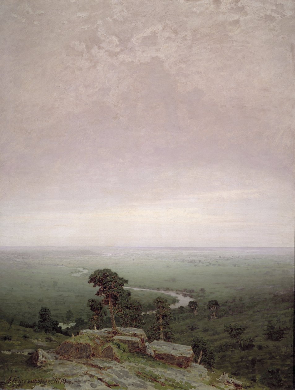 Kuzey, 1879 by Arkhip Ivanovich Kuindzhi