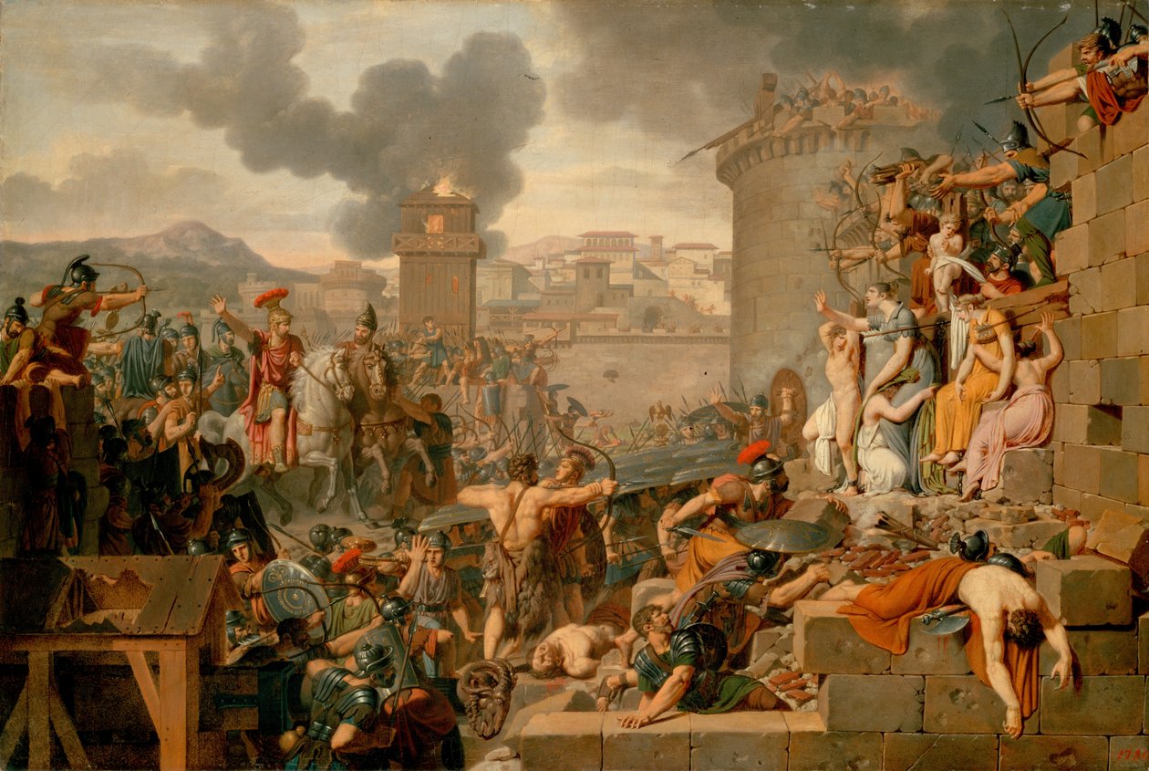 Metellus Kuşatmayı Yükseltiyor by Armand Charles Caraffe