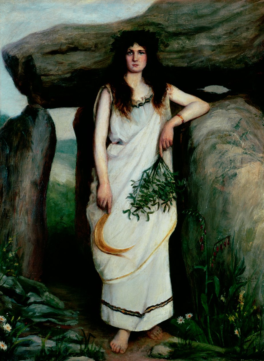 The Druidess  by Armand Laroche