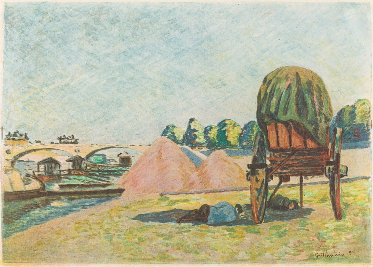 Manzara, 1882. by Armand Guillaumin