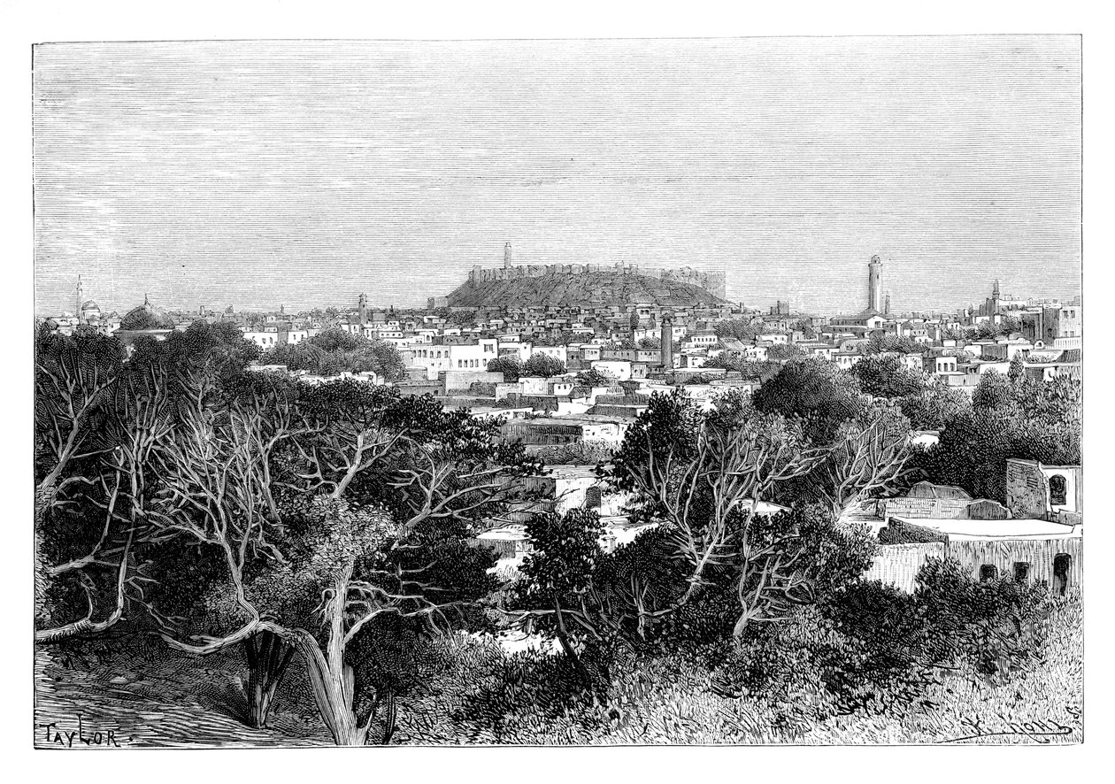 Halep, Suriye, 1895. by Armand Kohl