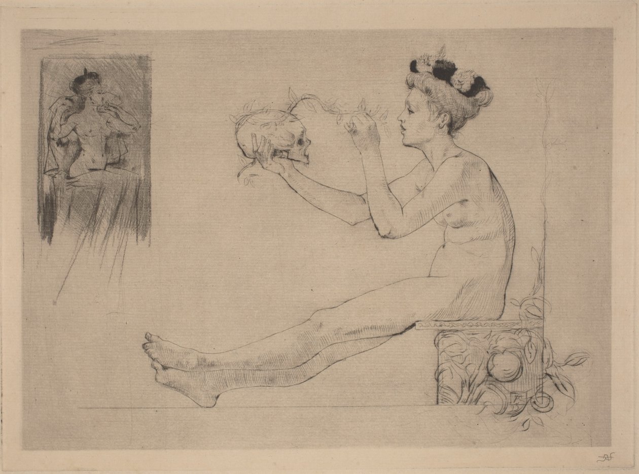 coquetry by Armand Rassenfosse