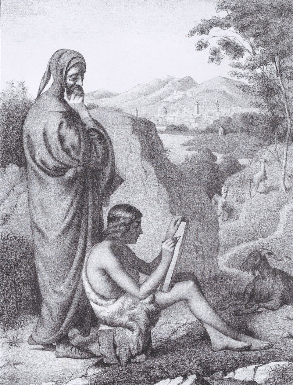 Giotto ve Cimabue, L