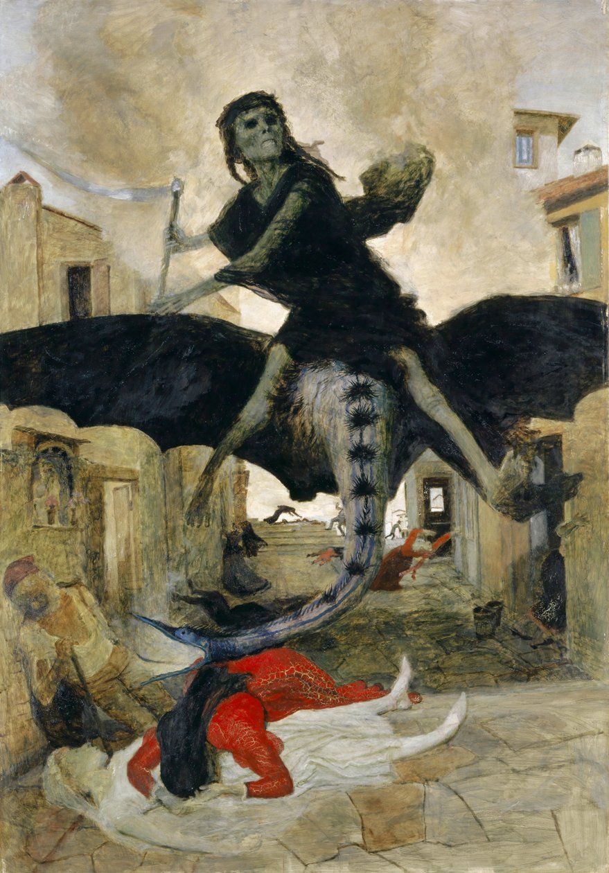 haşere ölmek by Arnold Böcklin