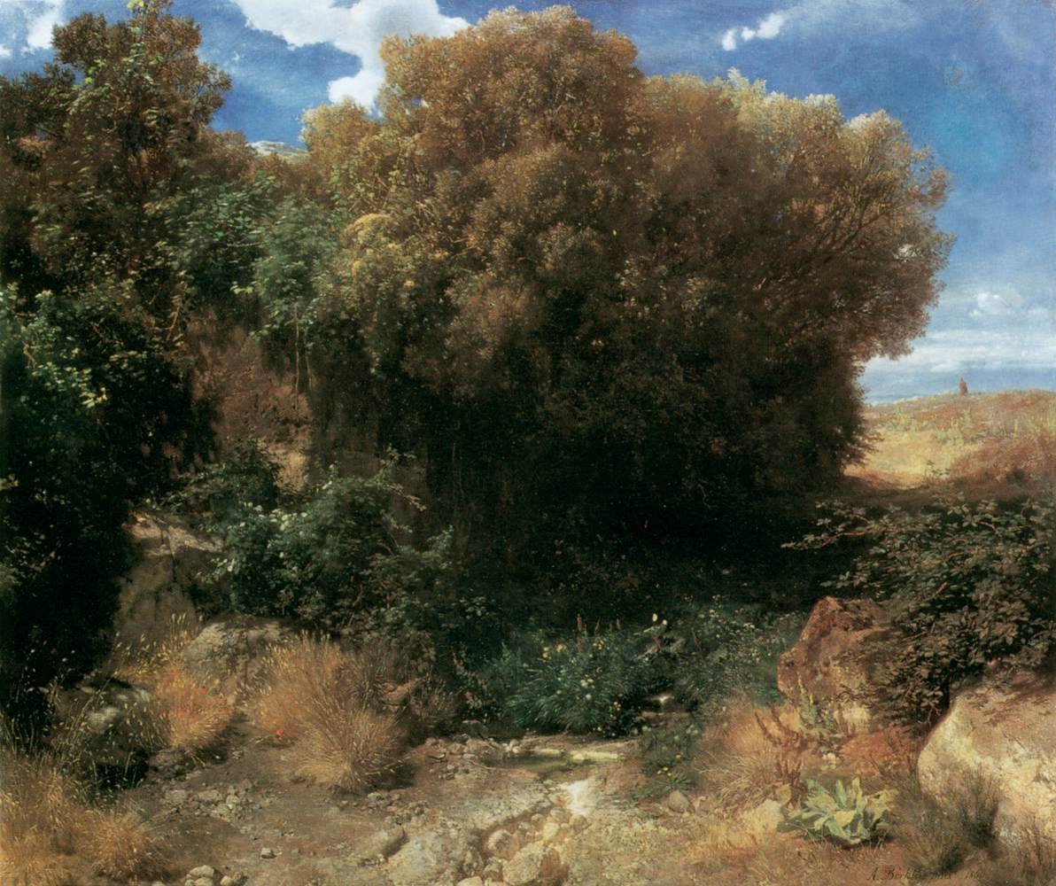 Peyzaj kampanyası by Arnold Böcklin