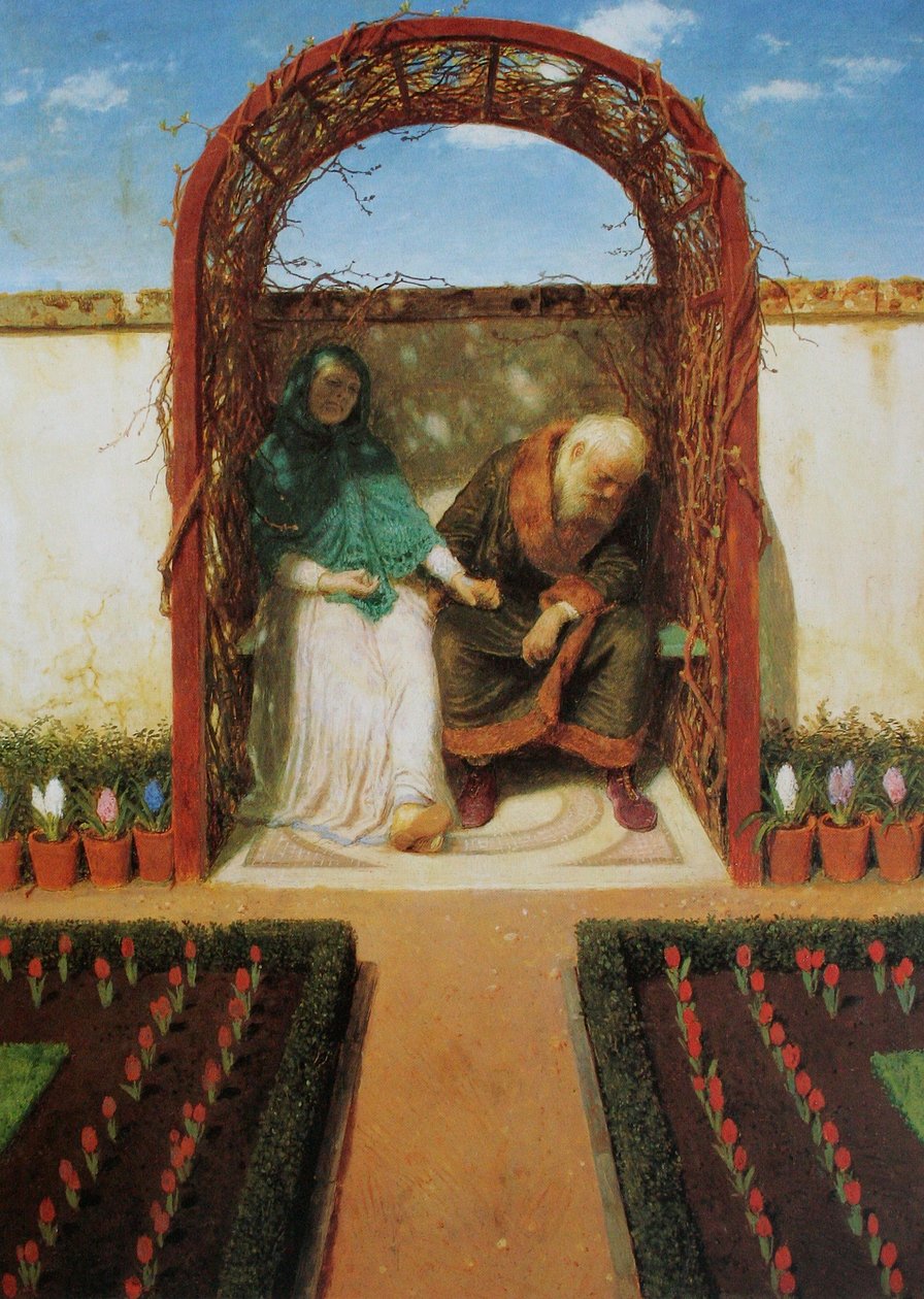 Çardakta by Arnold Böcklin