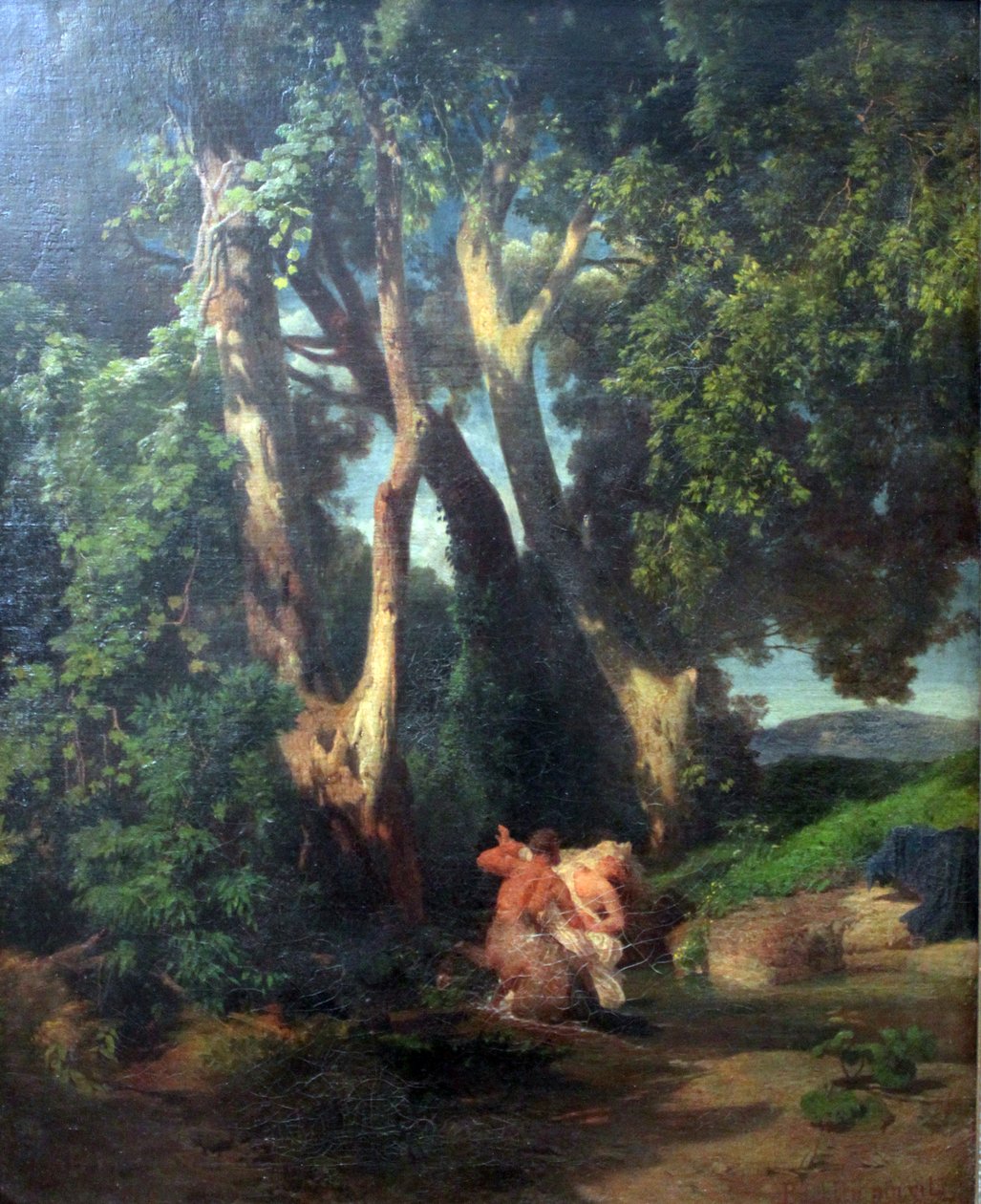 Centaur ve Perisi by Arnold Böcklin