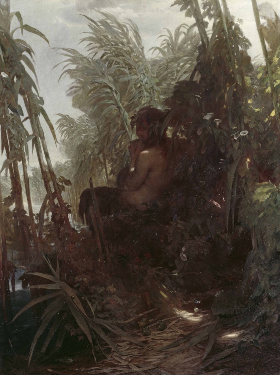 Sazlıktaki Tava by Arnold Böcklin