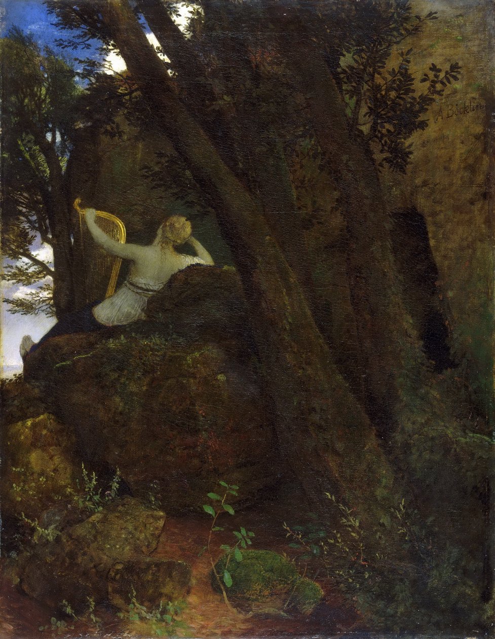 Sapfo by Arnold Böcklin