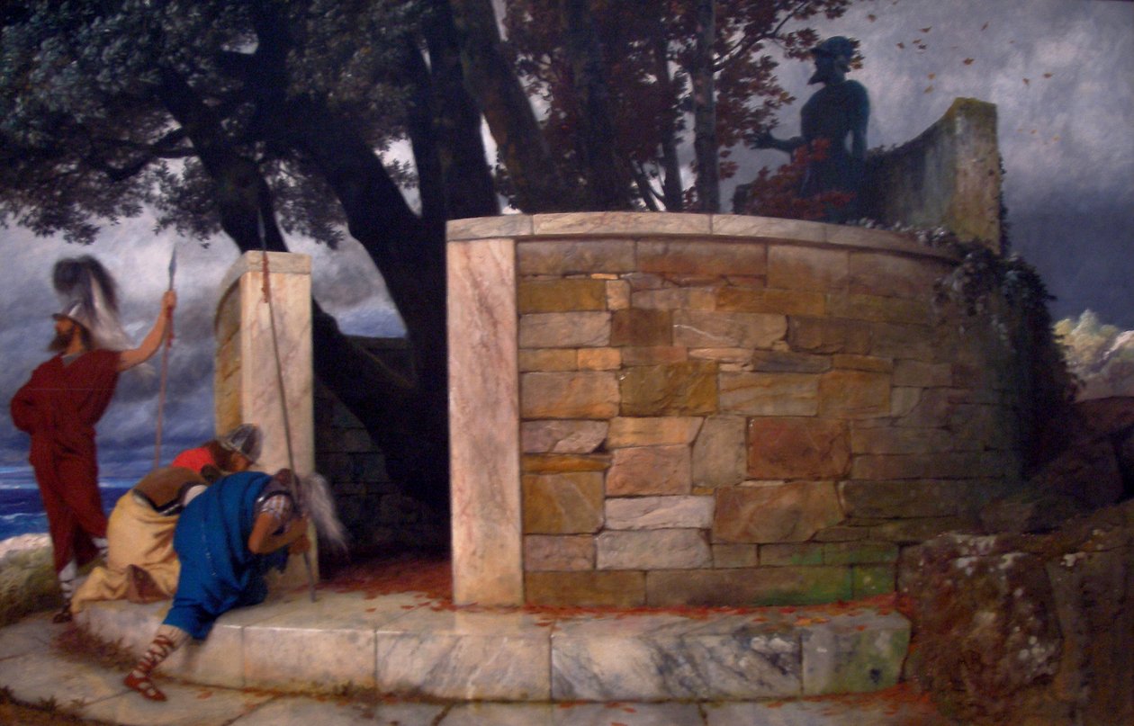 Herkül Tapınağı by Arnold Böcklin