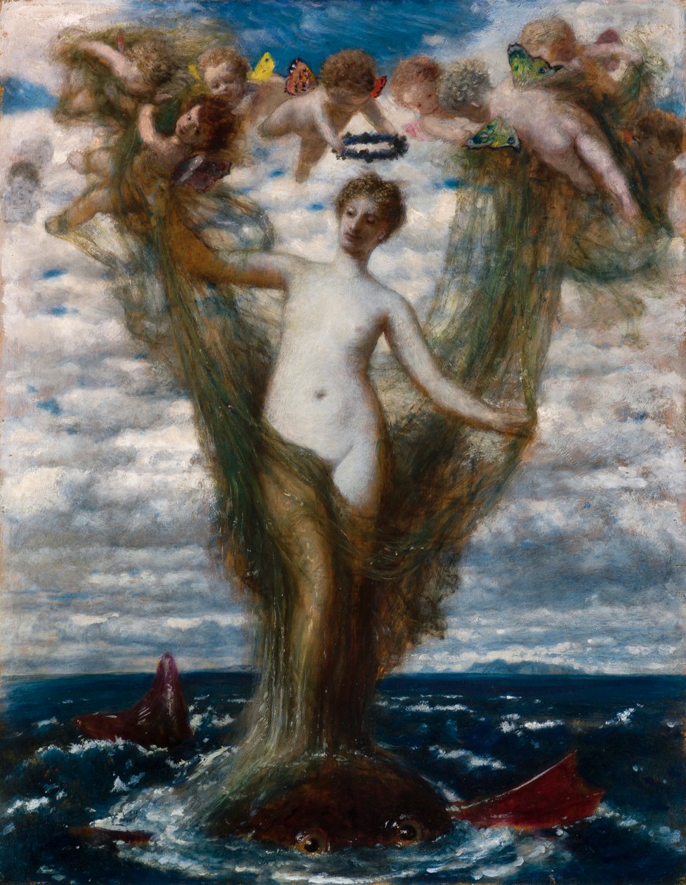 Venüs Anadyomene by Arnold Böcklin
