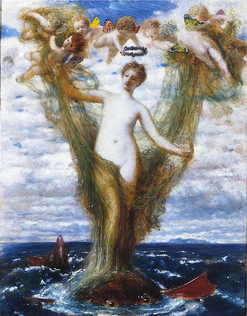 Venüs Anadyomene by Arnold Böcklin